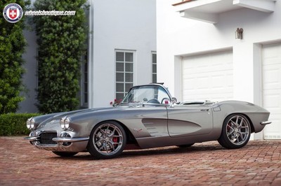 Cars chevy chevrolet corvette c1 classic hre tuning Art Print Poster 11x17