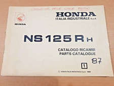 Honda NS 125 Rh SPARE PARTS CATALOG