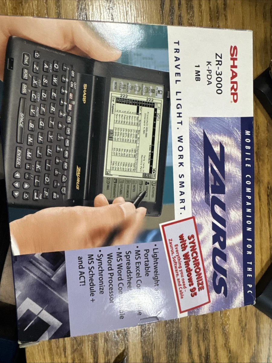 Sharp Zaurus PDAs for sale - eBay