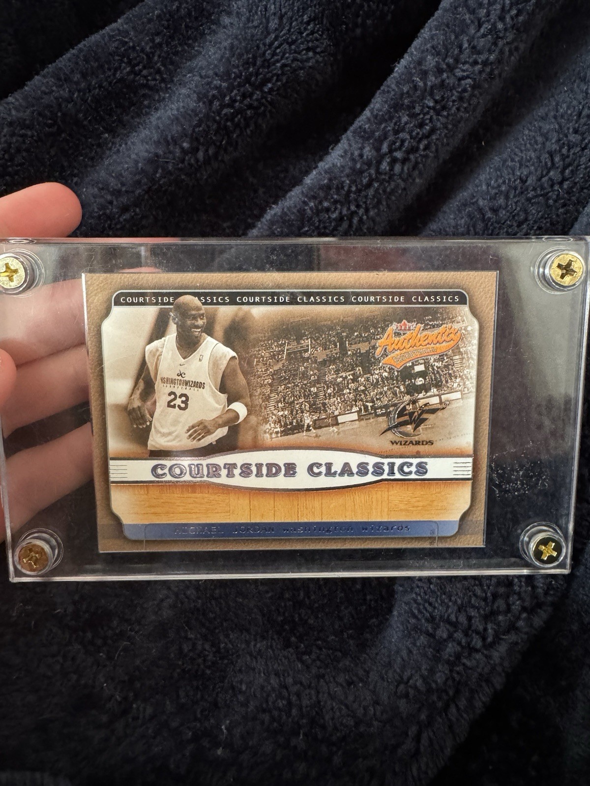 2001-02 Fleer Authentix Courtside Classics Michael Jordan #15/15