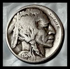 1924 D Full Date Part Horn 1919 1936 1937 Buffalo Nickel  Lower Grade Lower Cost