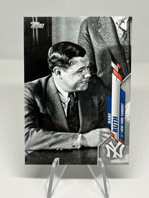 2020 Topps Mini Update Series SSP Greats Variation Babe Ruth #U-52 HOF