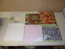Lot of Scrap Booking Materials / Supplies, Paper, Stickers, Books
