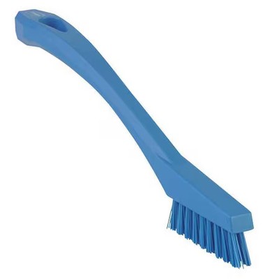 Vikan 44013 1/2 In W Detail Brush, Stiff, 5 1/2 In L Handle, 2 In L Brush,