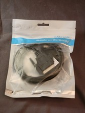 DB25 Female to Male Serial Cable 1M 3.3FT Straight Through Double Shielded