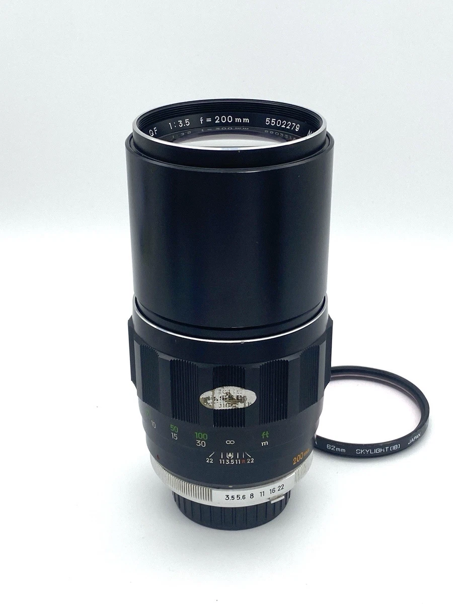 Minolta f/3.5 Camera Lenses 200mm Focal for sale - eBay