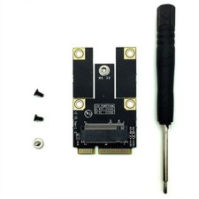 HUYUN M.2 NGFF 2230/2242 to Mini PCI-E Adapter Converter Compatible for Intel