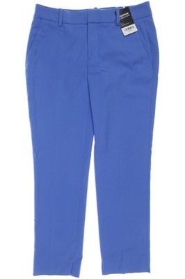 ZARA Stoffhose Damen Hose Pants Chino Gr. EU 36 Blau #rt62pgm
