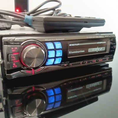 Alpine CDA-9885Ji 1DIN Car Audio CD MP3 AUX AI-NET Bluetooth JDM