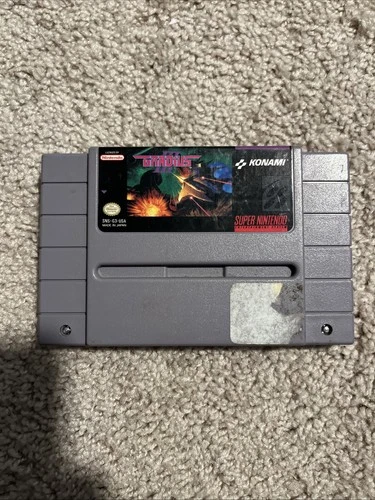 Gradius III 3 (Super Nintendo SNES, 1991) Cartridge Only Tested