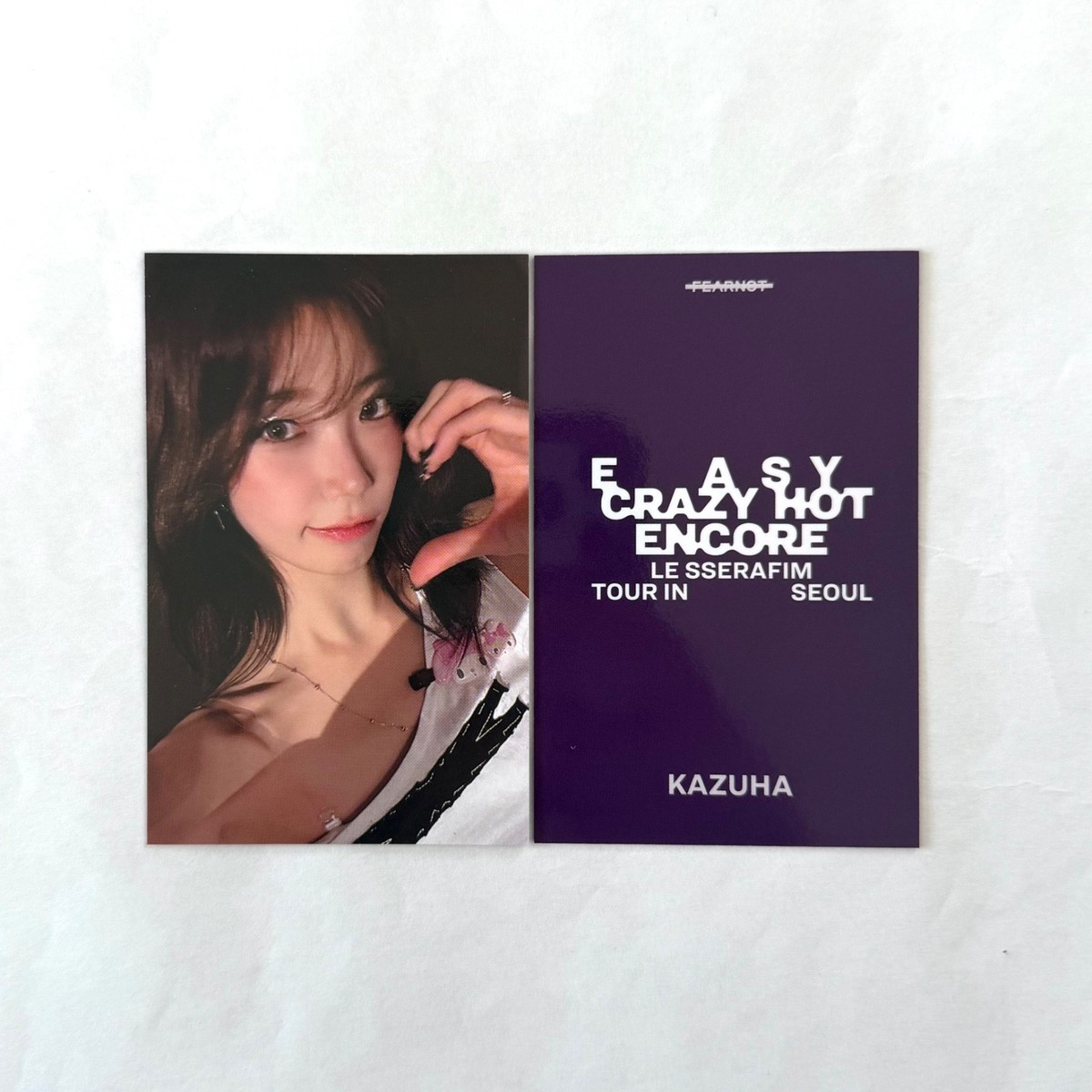 LE SSERAFIM] EASY CRAZY HOT ENCORE in Seoul / FEARNOT ZONE Limited