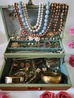 Vintage Estate Costume Jewelry Lot Retro MCM 80s Estate Gold Silver Tone Lot