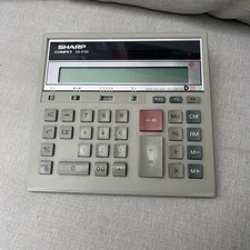 Sharp Compet QS-2130 12-Digit Desktop Financial Twin Power Calculator Solar
