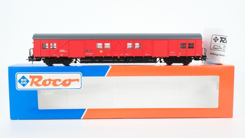 Roco H0 47330 gedeckter Güterwagen DB Netz Notfalltechnik DB | Condition: Gebraucht