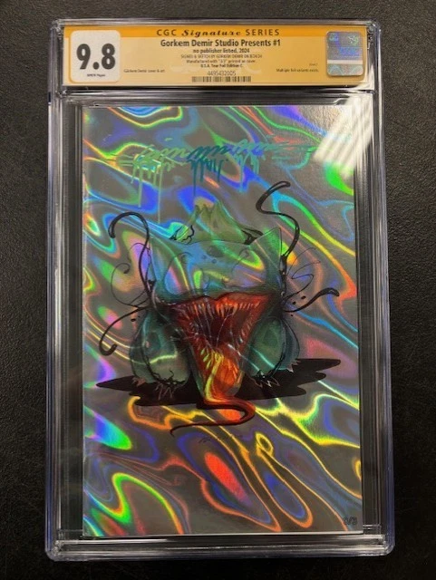 Gorkem Demir Studio Presents #1 Foil Signed/Sketch CGC 9.8 2024 GCB#2005 TCGC
