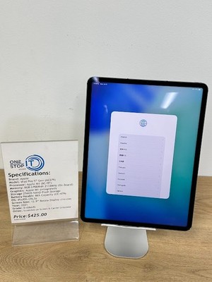 Apple iPad Pro 12.9-inch (5th generation) A2379 256 GB, Wi-Fi + 5G, 12.9 in