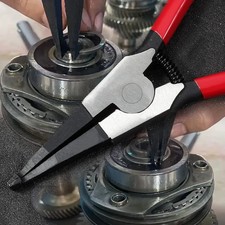 Flat Snap Ring Pliers Set - Heavy Duty Reverse Circlip Transmission Use