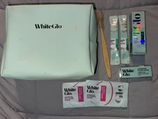 White Glo Whiteglo Professional Whitening Fresh Mint Toothpaste Starter Kit Bag