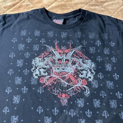Vintage Y2K Point Zero Distressed T-Shirt Mens Large