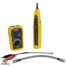 Durable Tone Generator & Probe Kit with Alligator Clips for Easy Connectivity