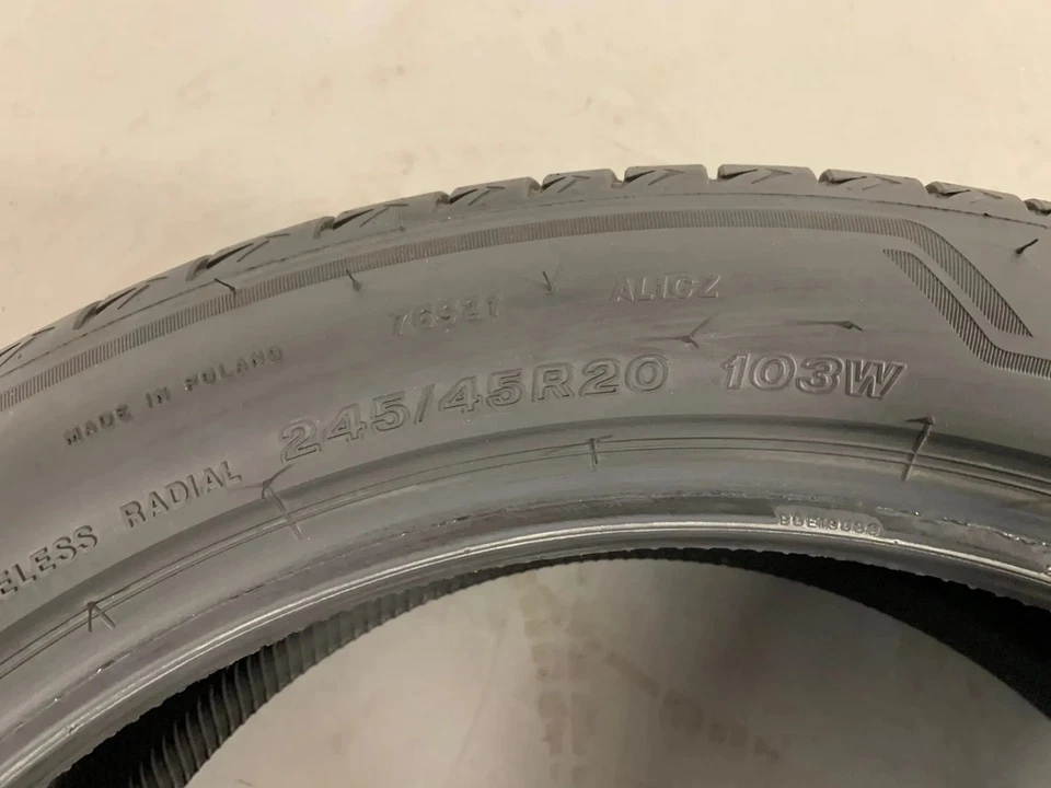 2x Bridgestone Alenza Sommerreifen 245/45 R20 103W 0623 RSC Runflat - Bild 3 von 4