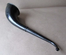 ANTIQUE GERMAN MEDICAL FOLDABLE EAR-TRUMPET DEAF-AID / RARE / ca 1900s