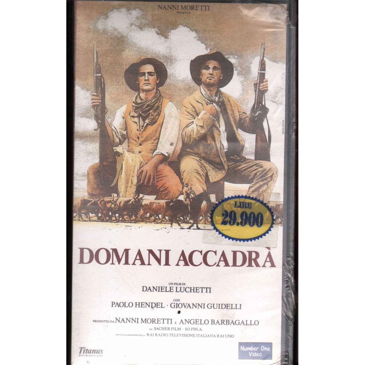 Tomorrow Happens VHS Daniele Luchetti Univideo - CN54052 Sealed