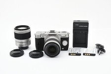 PENTAX Q10 12.4MP Digital Camera double lens kit w/charger Exc   JAPAN 282