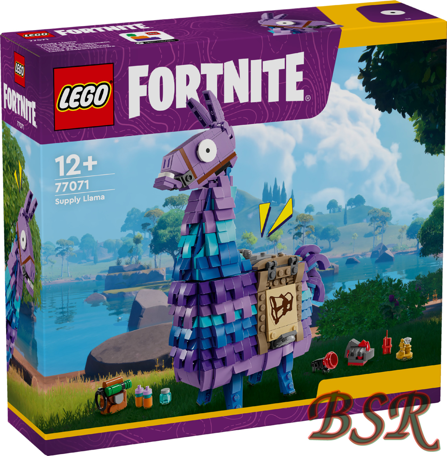 LEGO Fortnite Vorratslama 77071 | Spielzeug ab 12 Jahren für Jungen, Gaming Spielset, Videospiel-Zubehör wie Schlürfsaft, Geschenk für Gamer, 691 Teile - Bild 2