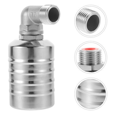  Water Floating Valve Side Inlet Water Tank Float Ball Valve 1/2 Inch Water