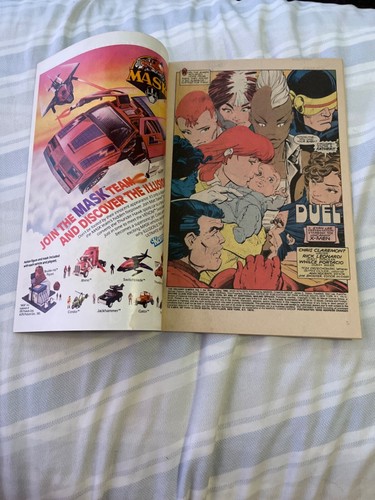 UNCANNY X-MEN #201 (1986) 1ST CABLE BEBÉ NATHAN SUMMERS - 5,0 EN MUY BUEN ESTADO (MARVEL) - Imagen 2 de 5