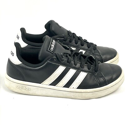 Women's Adidas Grand Court Core Black Sneakers F36484- Size 6 | eBay