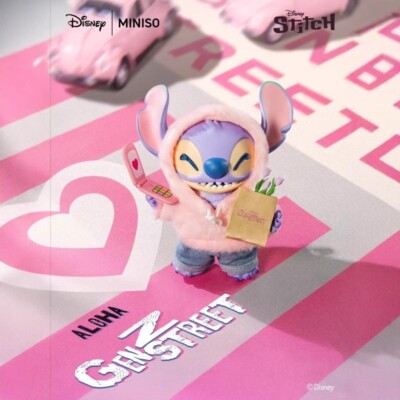 Miniso Disney Stitch GenZ Street スティッチ Authentic Miniso Disney Stitch Blind Box GenZ Street Vinyl