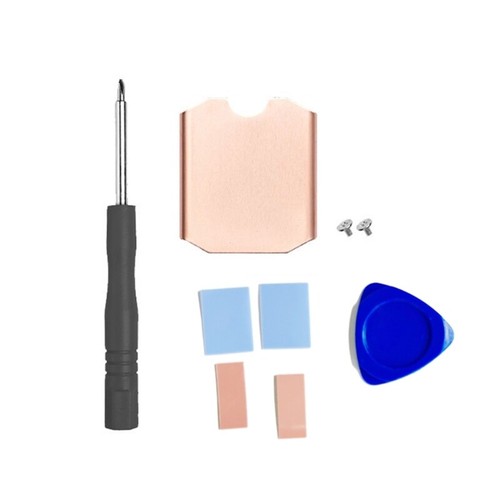 SSD Heat Sink with Thermal Silicone Pad Copper Hard Disk Cooler - Photo 5/8