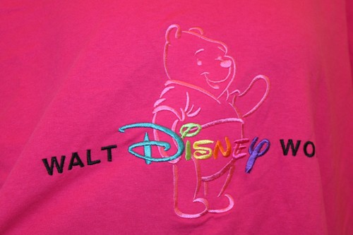 Walt Disney World Winnie The Pooh Embroidered T Shirt Adult Large NWT Vintage - Picture 3 of 9