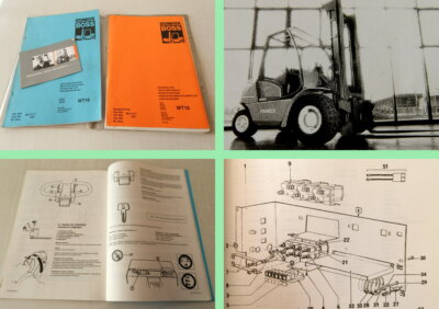 Capricorn Boss WT15 WT16 Instructions de service pieces de change 1994