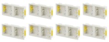 8 x Appleby SB637 Dry Lining "Fast Fix" Boxes Dual (2X1) Gang 32mm Deep