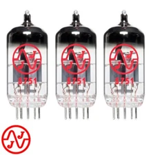 Brand New JJ Tesla 5751 GAIN MATCHED Trio (3) Vacuum Tubes Low-Gain 12AX7