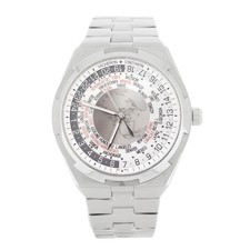 Vacheron Constantin Overseas World Time Silver 44mm 7700v/110a-b129 Full Set