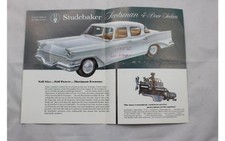 Original 1958 Studebaker Champion Scotsman 2-door Sales Sheet Brochure 58 1995 Original 1958 Studebaker Champion Scotsman 2-door Sales Sheet Brochure 58 1995