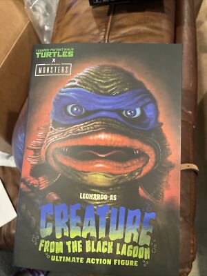 NECA TMNT Leonardo As Creature From the Black Lagoon X Monsters 