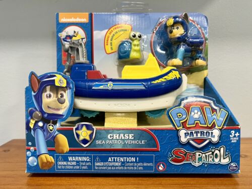 Paw Patrol Sea Patrol Chase - Chase's Transforming Sea Patrol Vehicle NEW IN BOX