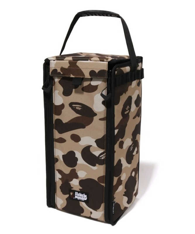 A BATHING APE Outdoor Camping Lantern Case L-Size BAPE CAMO  