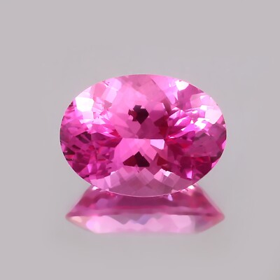 AAA 18x13 MM Natürlich Makellos Ceylon Rosa Saphir Lose Oval Edelstein Schnitt