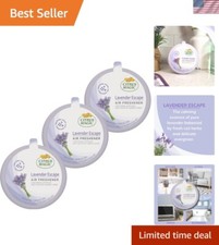 Pack of 3 Lavender Scented Odor Eliminators for Lasting Freshness - 8 Ounces