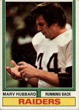 1974 Topps #300 Marv Hubbard - EX