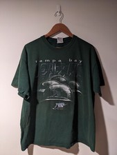 Vintage 2002 Tampa Bay Devil Rays MLB Baseball Green X-Large T-Shirt
