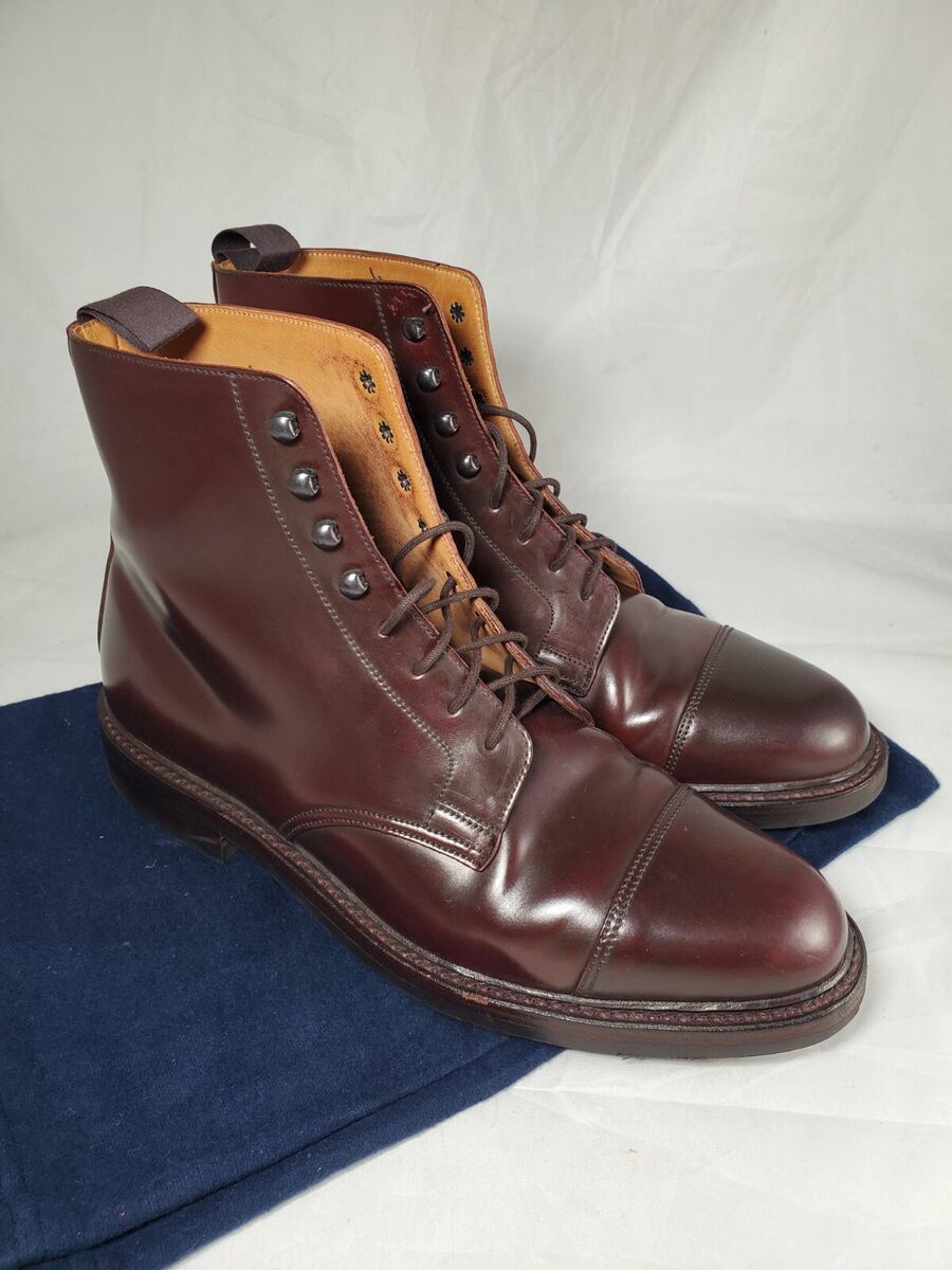 Brooks Brothers Peal & Co Burgundy Shell Cordovan Cap Toe Brooks Brothers Peal & Co Burgundy Shell Cordovan Cap Toe