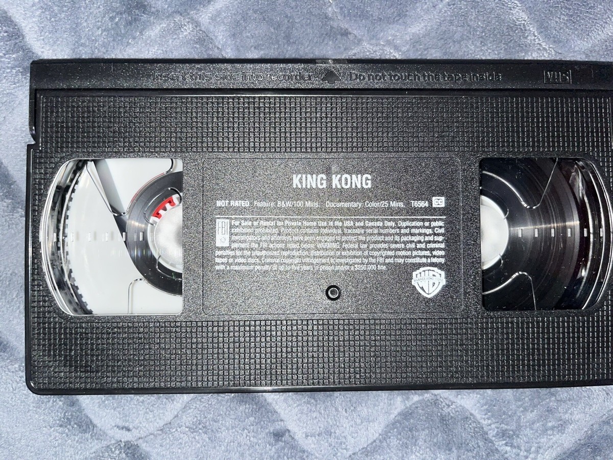 King Kong, 1933 (VHS, 1999), Fay Wray, Robert Armstrong, Bruce