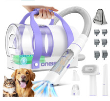 oneisall Cordless Dog Grooming Vacuum Kit, 5 Tools, 2L Cup - RRP £130